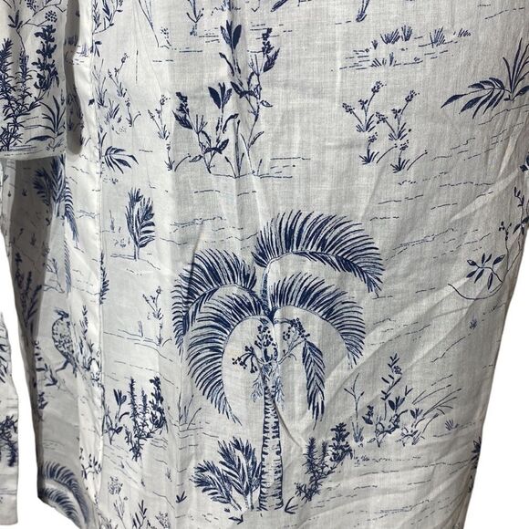 Floral Print Women's Robe - Picture 6 of 6